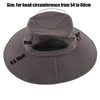 CAMOLAND 2 IN 1 Summer UPF50+ Sun Hats Women Mens Waterproof Fishing Hat With Neck Flap Hiking Cap Outdoor Bucket Hat