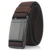 New Elastic Belt For Men Slide Metal Magnetic Buckle Adjustable Male Trousers Belts Military Combat Tactical Belts High Quality