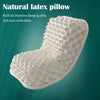 SB Thailand Pure Natural Latex Pillow Soft Adult Contoured Neck Protective Cervical Spine Correct Anti-Mite Stiff Pillow