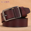 Men Belt Genuine Leather Luxury High Quality Plus Large Size 130 140 150cm Business Pin Buckle Belt Men's Jeans Accessories Man