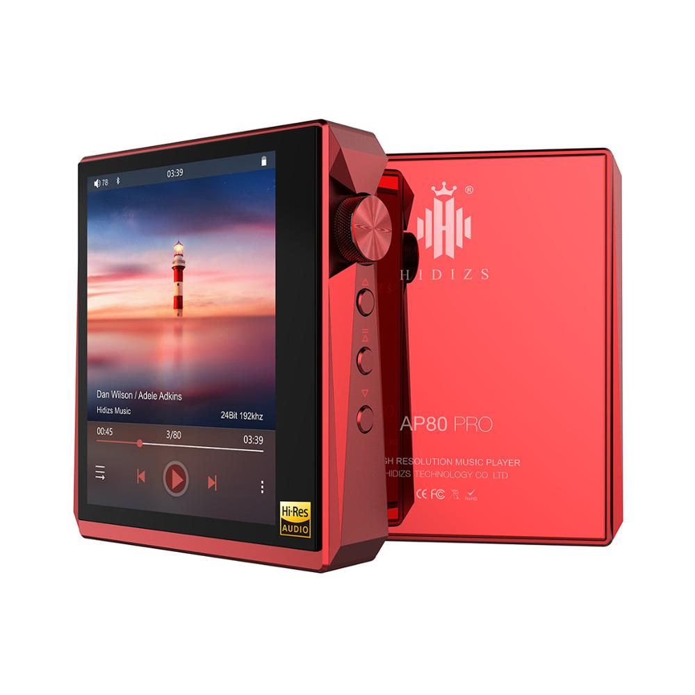 Hidizs AP80PRO HiFi dual ESS9218 MP3 Bluetooth Music Player With Touch Screen Portable FLAC LDAC USB DAC DSD 64/128 FM Radio DAP