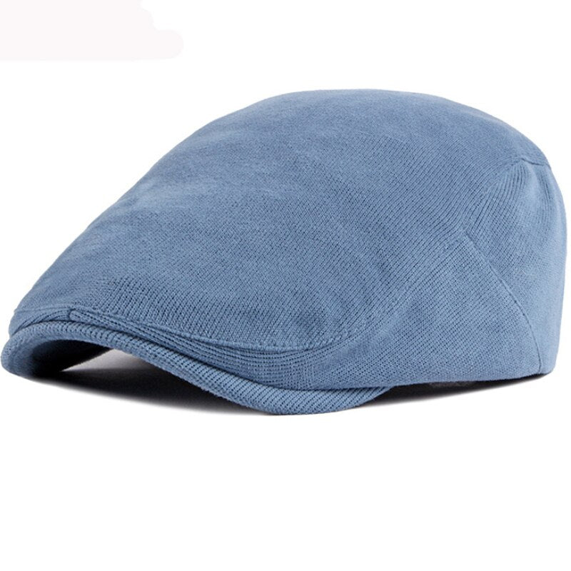 HT2904 Berets Candy Colors Ivy Newsboy Flat Cap Spring Autumn Hats for Men Women Solid Artist Painter Hat Adjustable Beret Cap