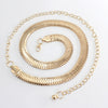 Fashion Simple Chain Belt Women Lady High Waist Gold Belts Waistband For Party Jewelry Dress Metal Chain Belt
