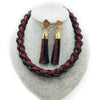 Dandie Fashionable cotton rope necklace, simple female accessories