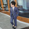 Formal Boys Suits for Weddings Blazers Pants Children Party Clothes Plaid Kids School Costume Gentlemen Teenager Tuxedos Sets