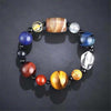 2021 Universe Solar System Bracelet for Women Men 7 Chakra Bracelets Jewelry Eight Planets Bracelet Gift for Her Gift for Him