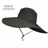 New Summer Sun Hat For Man Outdoor Quick-drying Sun-proof Men's Panama Hat Fishing Breathable Male Large Wide Brim Bucket Hats
