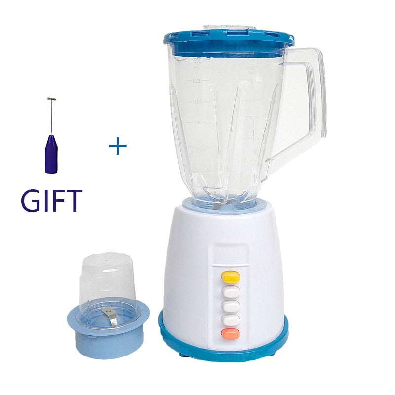 BPA FREE Household Blender Food Processor 2 Group Blade Juicers Liquidificador Smoothie Machine Egg Beater Meat Grinder