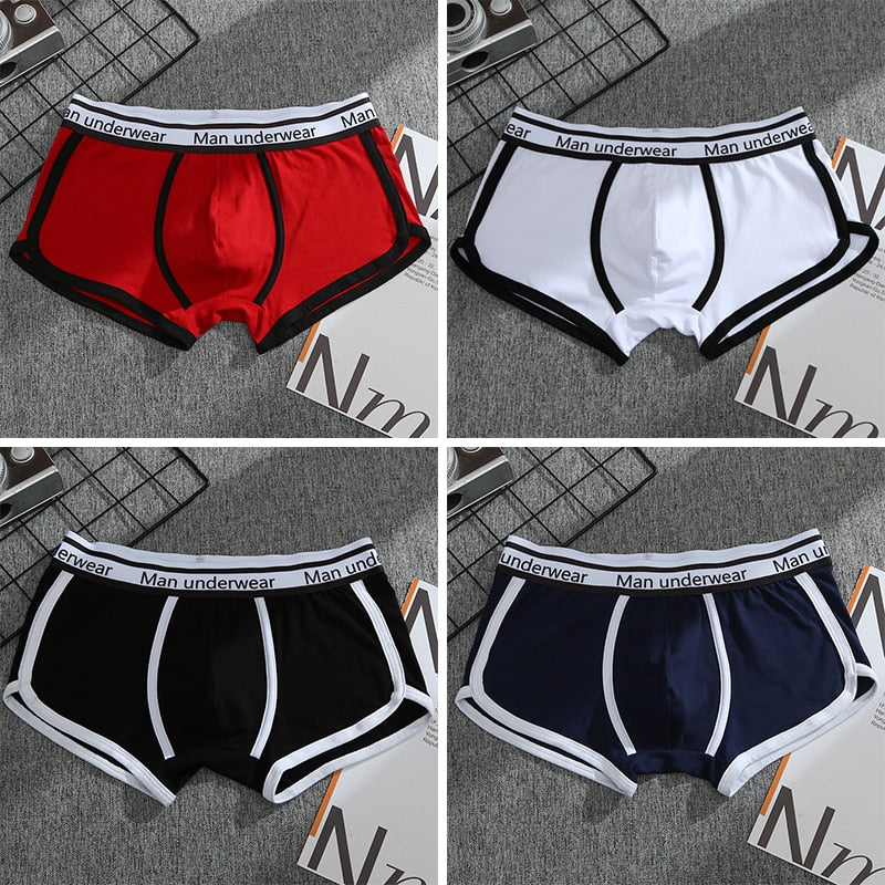 Men Boxers Shorts Underwear Men Home Underpants Printed Men Boxer Cuecas Cotton Soft Male Panties Homme Underwear Men