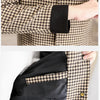 Men's spring leisure plaid short Jackets/Male slim fit Fashion lapel Coats Plus size S-3XL