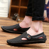 Genuine leather Sandals Men Leather shoes Men'S Sandals Male Comfortable Summer shoes Men Outdoor Beach Casual Shoe Big Size 47