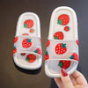 Cartoon Fruit Slippers Kids Boy Girl Summer Outdoor Sandals Baby Cute Indoor Bedroom Shoes Antiskid Bathroom Slippers for Shower