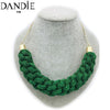 Dandie Fashionable cotton rope necklace, simple female accessories