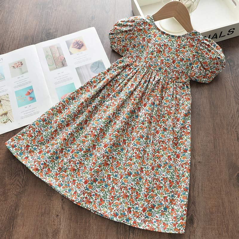 Bear Leader Girl Casual Dress 2021 New Fashion Princess Dresses Girls Sweet Costumes Cute Outfits Baby Girls Vestidos for 3 7Y