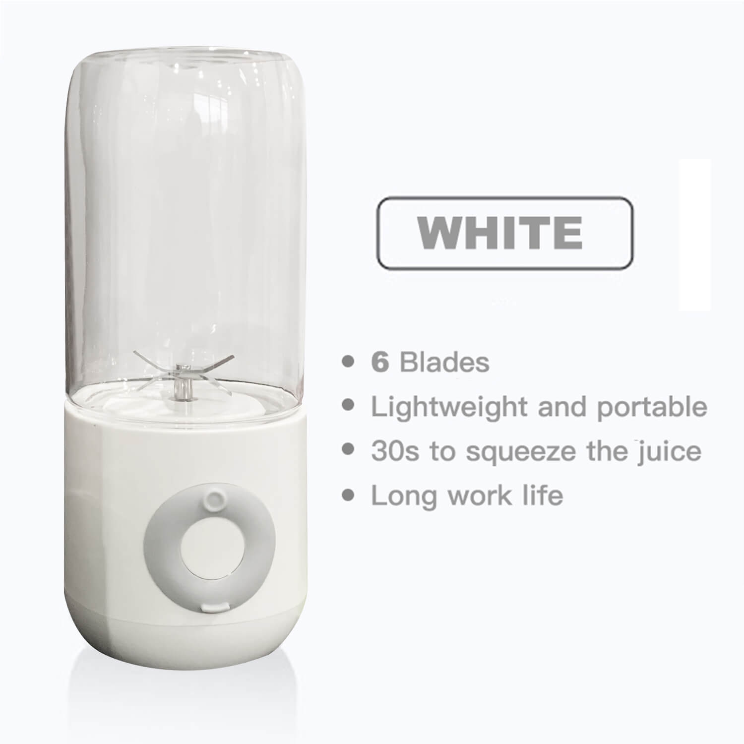 DTVANE 6 Cutter Mini Portable Juicers USB Electric Mixer Fruit Smoothie Blender For Machine Food Processor Maker Juice Extractor