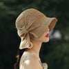 100%Raffia Bow Sun Hat Wide Brim Floppy Summer Hats For Women Beach Dome Bucket Hat Shade Hat - Surprise store