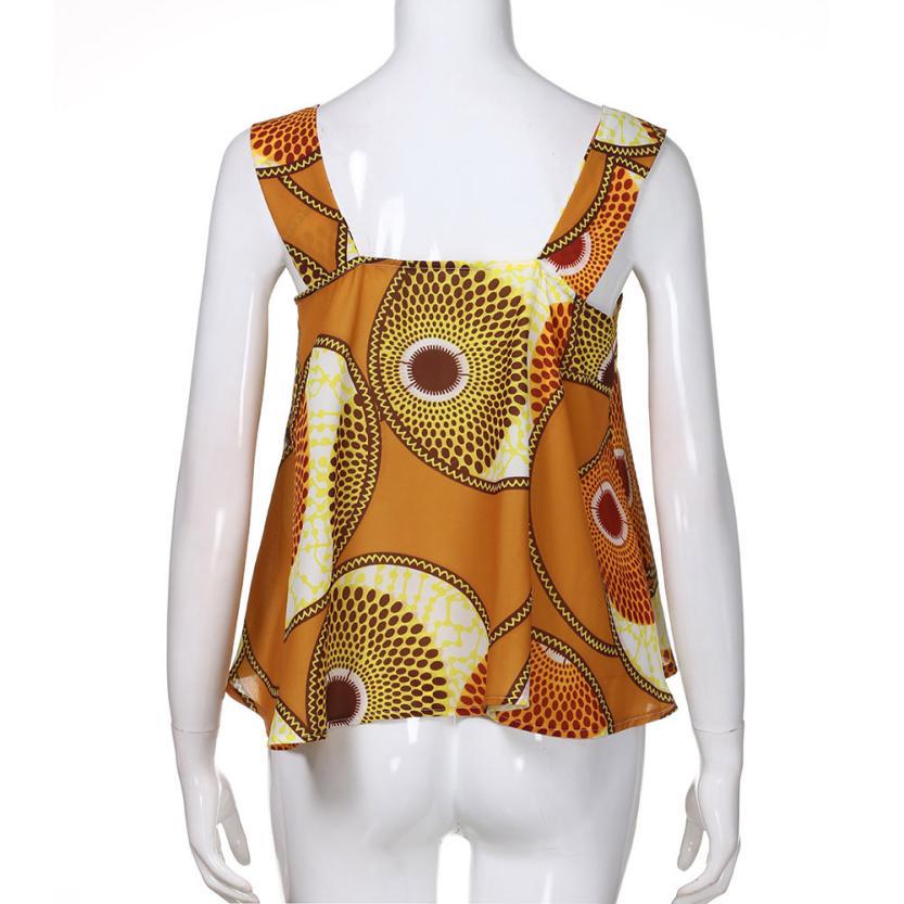 2019 new summer sexy fashion style african women printing plus size t-shirt S-XXL