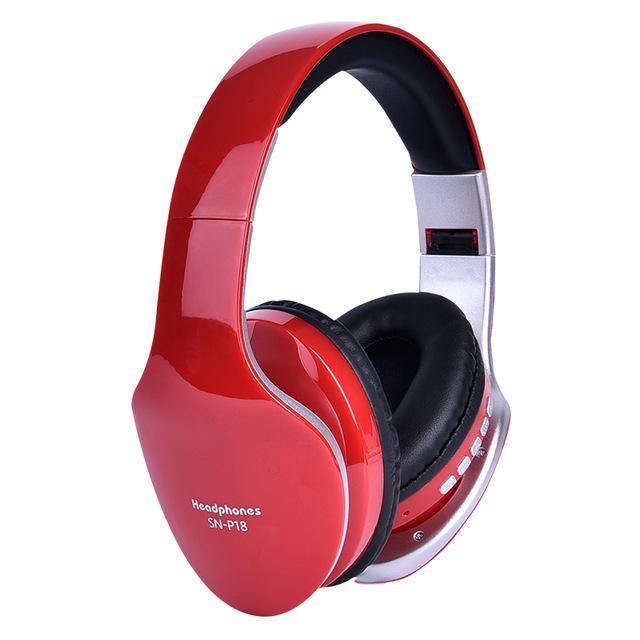 Wireless Headphones Bluetooth Headset Foldable Stereo Headphone Gaming Earphones Support TF Card With Mic For phone Pc Mp3 - Surprise store