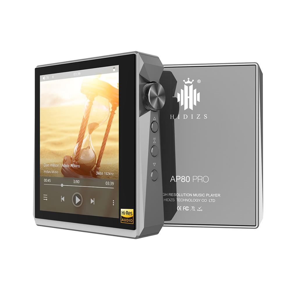 Hidizs AP80PRO HiFi dual ESS9218 MP3 Bluetooth Music Player With Touch Screen Portable FLAC LDAC USB DAC DSD 64/128 FM Radio DAP