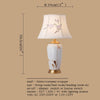 Ceramic Table Lamps Desk Lights Luxury  Dimmer Modern Contemporary Fabric for Foyer Living Room Office Creative Bed Room Hotel
