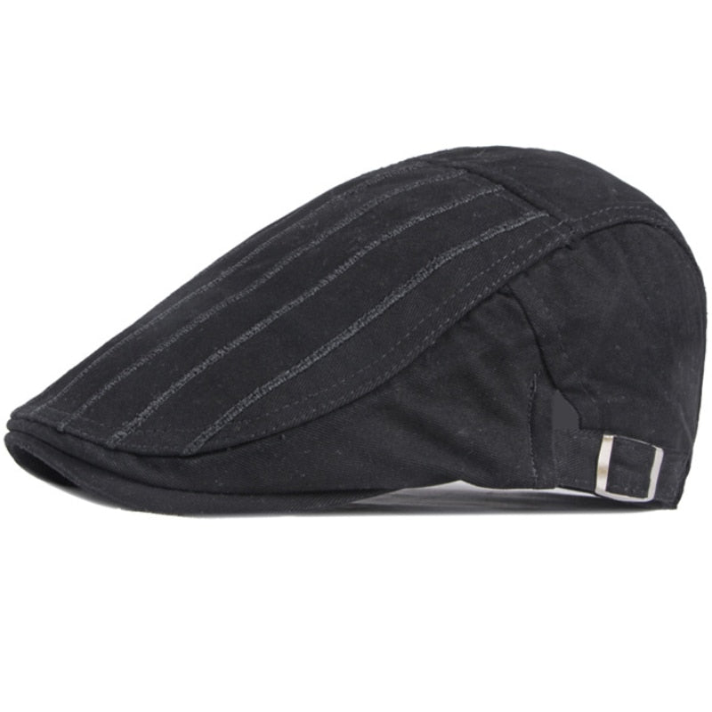 HT3558 Berets Spring Summer Men Women Cap Hat 100% Cotton Adjustable Ivy Newsboy Flat Cap Men Women Beret Hat 2021 New Beret Cap