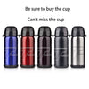 800ML Thermos Stainless Steel Insulation pot Portable Travel Kettle Tea vacuum bottle Outdoor Sports Vacuum flask Hot Water Cup