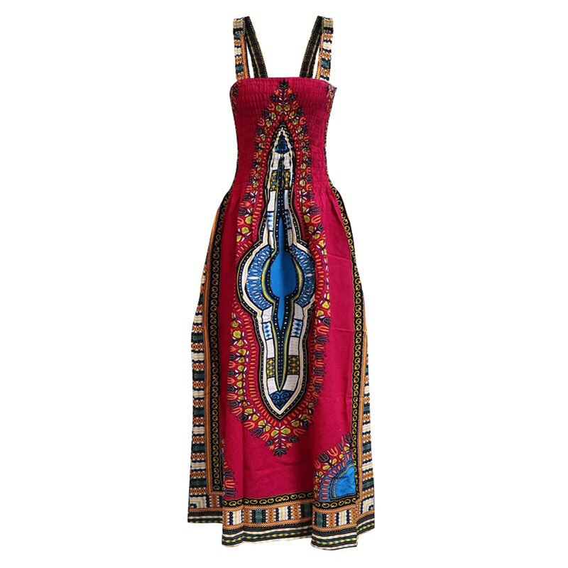 Sexy Backless Dress Summer Dashiki Casual Sundress Beach Women Plus Size Sexy Dress Vestidos De Playa african dresses for women