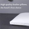 SB Pillow Chinese Natural Silk Single Pillow 100% Orthopedic Neck Pillows Hotel Cotton Pillow for Health Sleeping Home Use