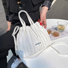 Luxury Branded Designer Shoulder Bags for Women 2021 Summer Female Fashion Bucket Bag Small Totes Handbags Purses Drawstring