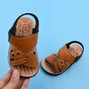 Summer Children Sandals for Boys Girls Kids Casual Outdoor Soft Non-slip Leather Slippers Shoe Student Flat Beach Shoes B0031