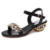2020 New women shoes slippers summer beach sandals Fashion women Rhinestone outdoor slippers flip flops shoes women mujer