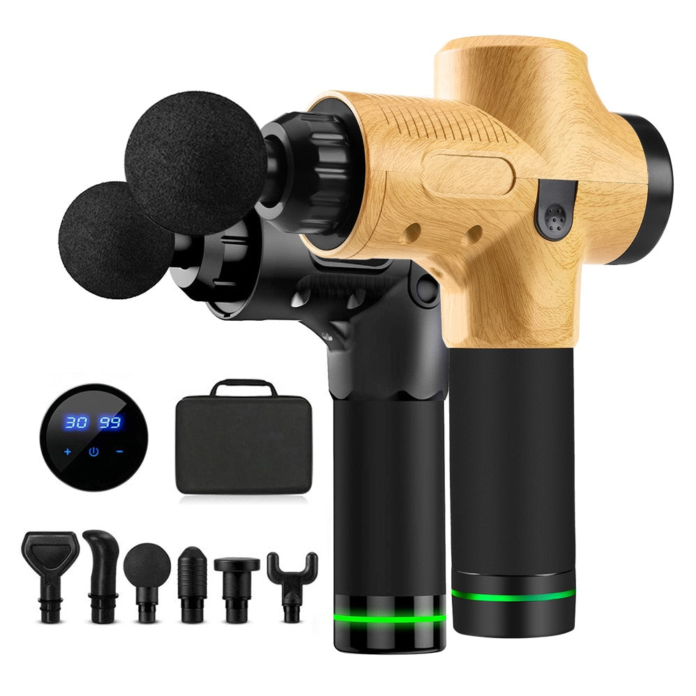 Profession Massage Gun Muscle Powerful Percussion Neck Massager Handheld for Athletes