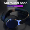 Tourya Wireless Headphones Bluetooth Headset Foldable Stereo Adjustable Earphones With Mic for phone Pc TV Xiaomi Huawei iphone - Surprise store