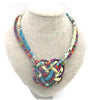 Dandie Hot-Selling Braided Knot Design Short Necklace Ethnic Characteristic Earrings Ladies Fashion Jewelry Chic Style