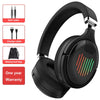 Wireless Bluetooth Headphones with Microphone Gaming Headset Bluetooth 5.0 3D Stereo Foldable LED Light TF Card For Mobile Phone