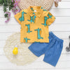 Baby boys clothes sets summer newborn cotton tops+shorts 2pcs tracksuits for bebe boys infant wedding clothing toddler outfits
