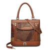Luxury Sheepskin Bags for Women 2021 Fashion Patchwork Handbags Ladies Genuine Leather Shoulder Crossbody Bag High Quality Sac