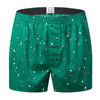 3pack Classic prited Boxers Cotton Mens Underwear Trunks Woven Homme Arrow Panties Boxer with Elastic Waistband Shorts Loose men