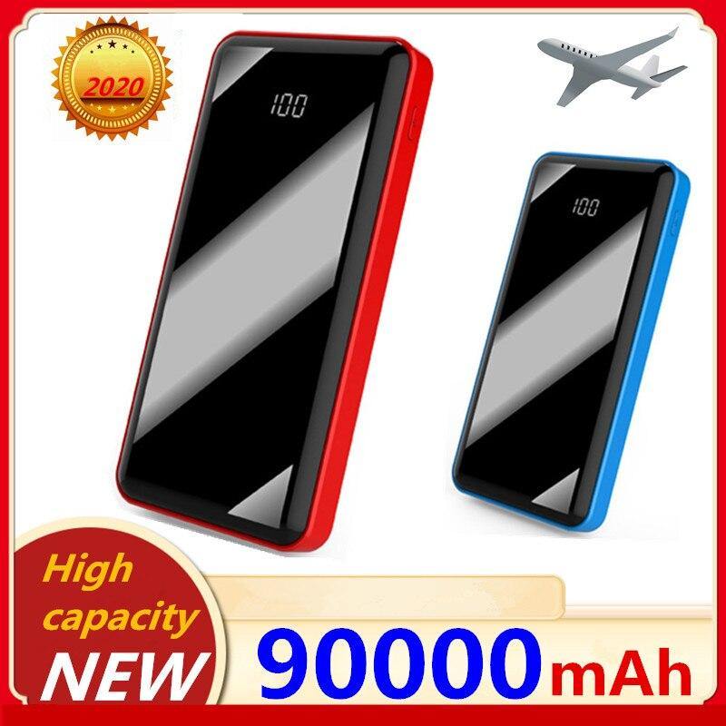 90000 mAh High Capacity Power Bank Mobile Phone Fast Charger Portable Travel Powerbank for Xiaomi Samsung IPhone Poverbank - Surprise store