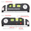 Multi-function Spirit Level Laser Horizon Hairline Vertical Marking Tape Measure Bubble Level Measurement Tool Metric Inch Ruler