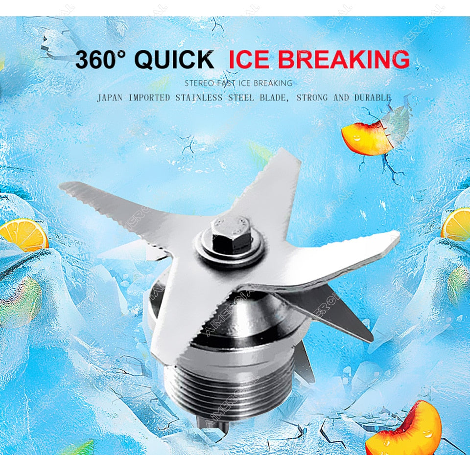 A7400 BPA free 2800W Heavy Duty 3.9L Blender Mixer Commercial Juicer Food Processor Ice Smoothie Blender with Japan Blade