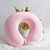 Memory foam u-shaped pillow Slow rebound Neck pillow Nap Airplane pillow travel Cartoon memory u-shaped headrest long trip