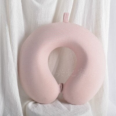 Memory foam u-shaped pillow Slow rebound Neck pillow Nap Airplane pillow travel Cartoon memory u-shaped headrest long trip