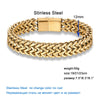 Bracelet Men's Stainless Steel Chain Punk Motorcycle Accessories Charm Bracelets Magnetic Clasp Fashion Jewelry Gifts Boyfriend