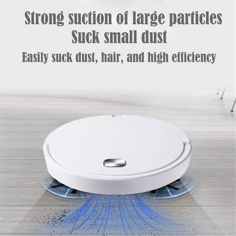 3-In-1 Robot Vacuum Cleaner Rechargeable Smart Sweeping Dry Wet Vacuum Cleaner