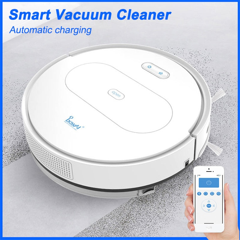 Wireless Robot Vacuum Cleaner for Home Poweful Suction pet hair home mopping cleaning robot Smart Auto Charge vacuum cleaner