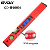 GVDA Digital Spirit level Bubble Magnetic Electric Level 360 degree Angle Finder Protractor Inclinometer Horizontal Scale Ruler