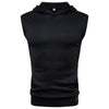Men Hot Summer Muscle Hoodie Tank Tops Sleeveless Bodybuilding Gym Workout Fitness Shirts Vest Tops Men's Clothing - Surprise store