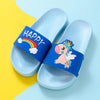 New Summer Cartoon Unicorn Kids Slippers Home and Outdoor Child Boy Girl Sandals Soft Soles Non-slip