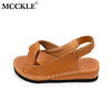 MCCKLE Women Sandals Summer Female Shoes Women's Peep Toe Wedge Woman Comfortable Plus Size Female Platform Ladies 2020 New